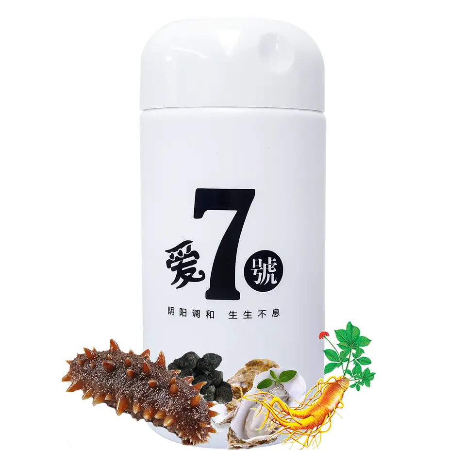 Peptide de ginseng d'huître de maca tonique à haute teneur de marque privée 60 comprimés