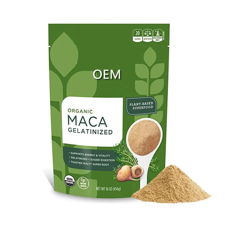 Thé de substitution Maca personnalisé